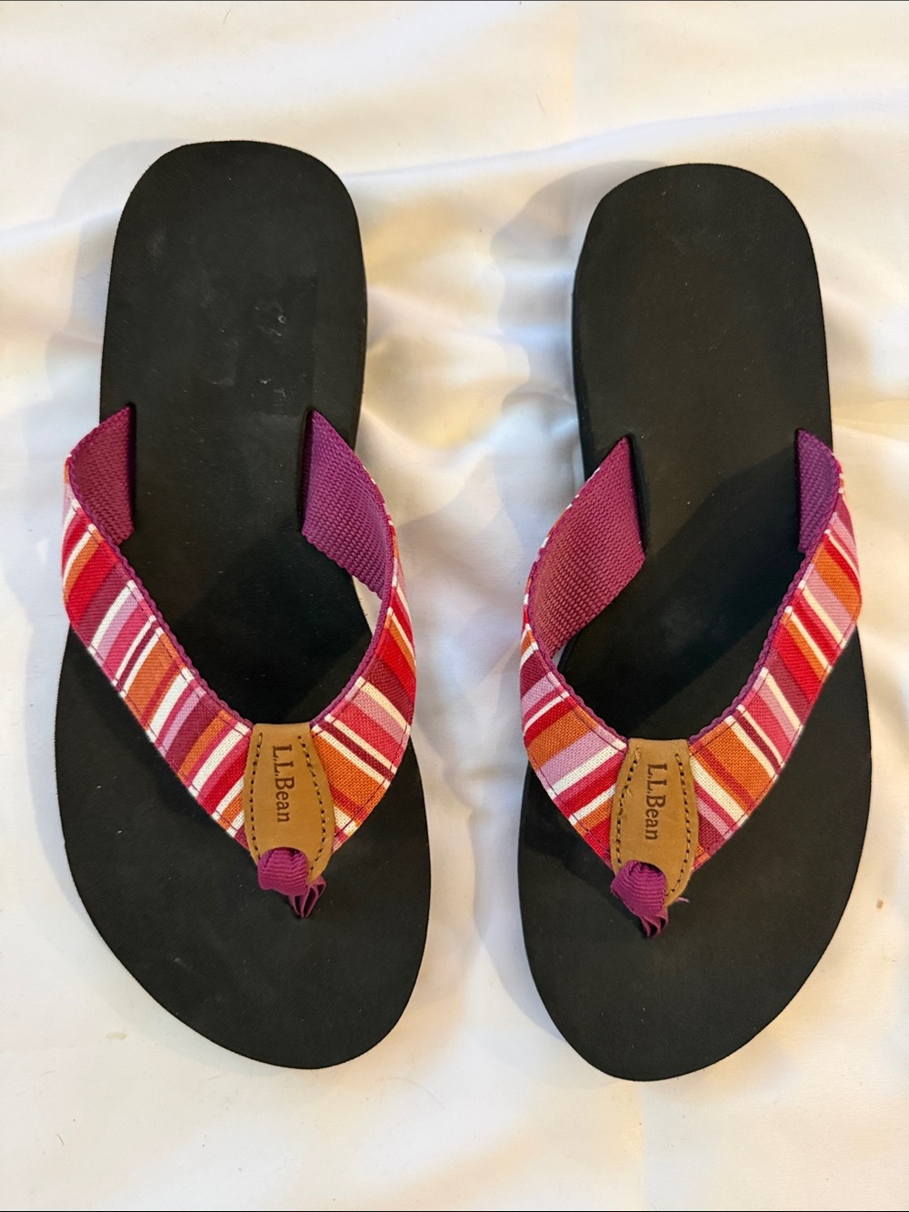 L.L. Bean Women's Maine Isle Flip-Flops new without tags size 10